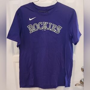 Nike Colorado Rockies Purple Tee